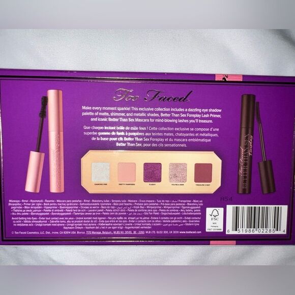 Too Faced You're A Gem Eyeshadow Palette and 2 Piece Mascara and Primer-NWT - Picture 10 of 14